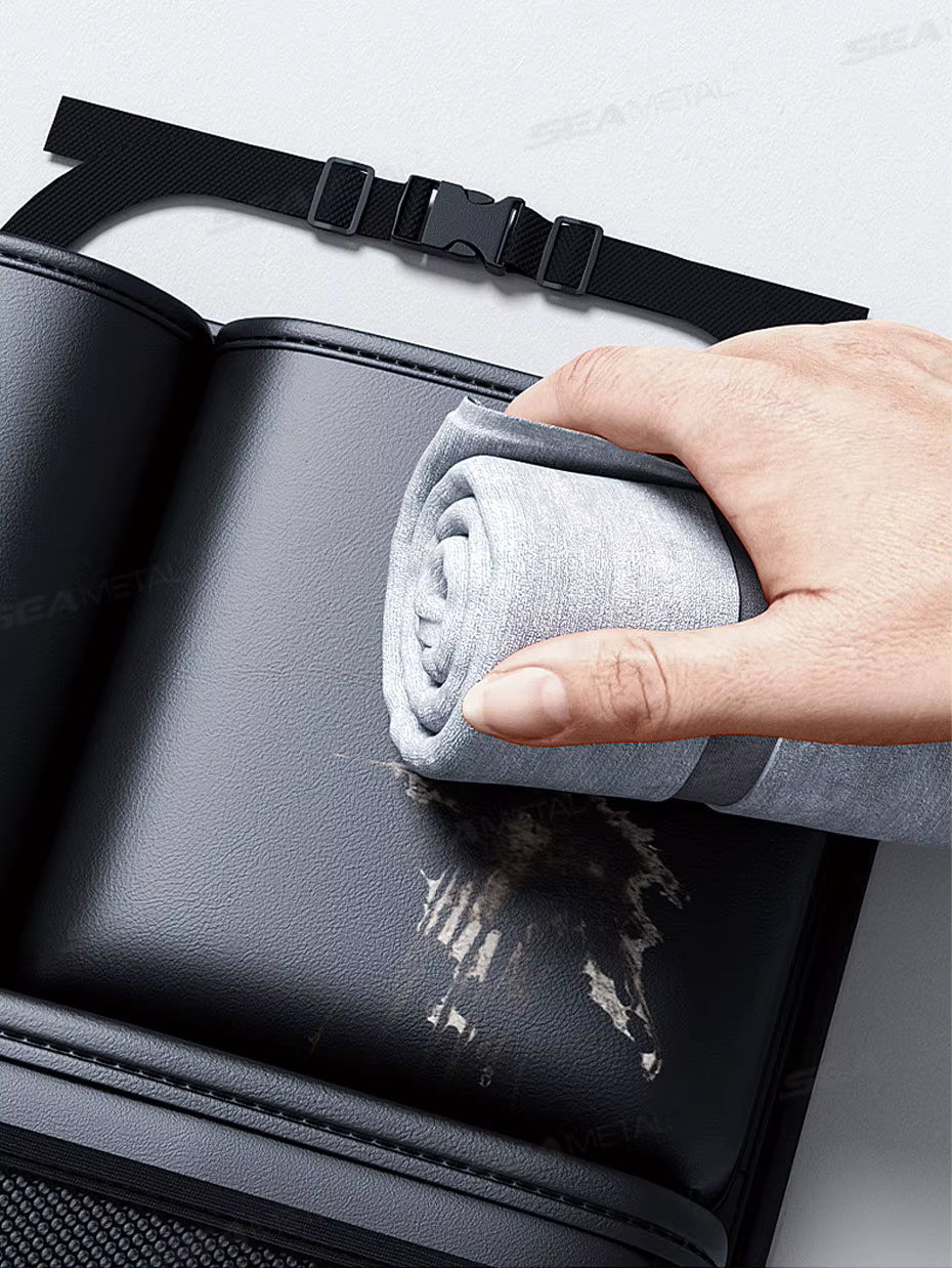 KlarAuto Kofferraum-Organizer aus Kunstleder